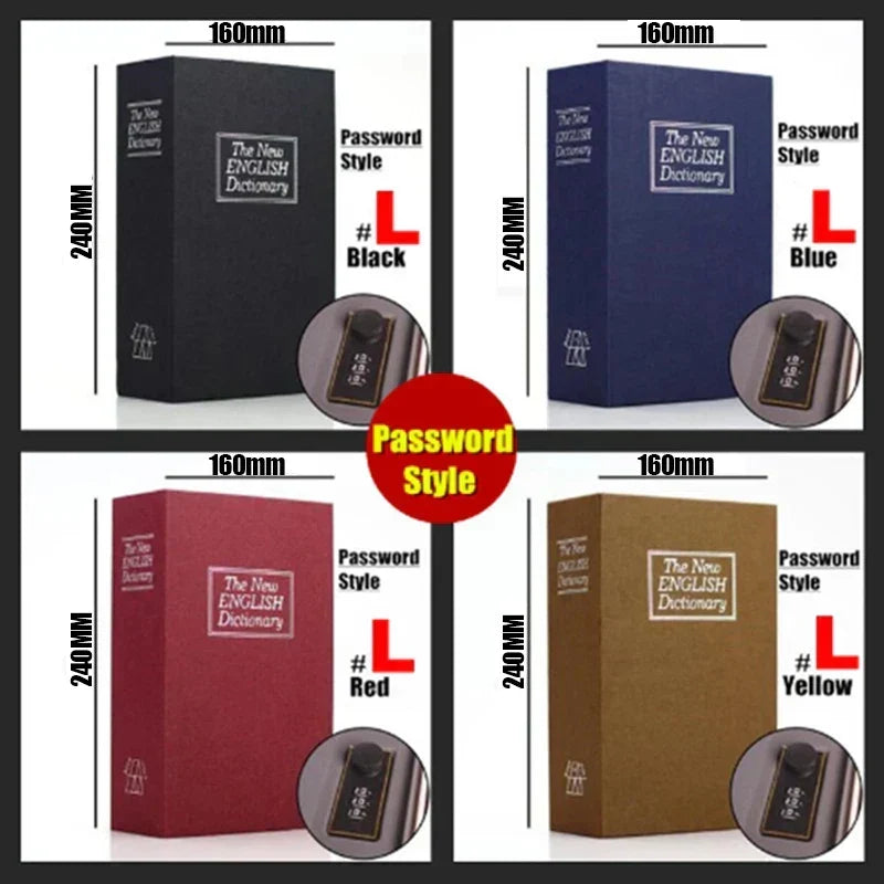 Hidden Book Style Security Safe Box