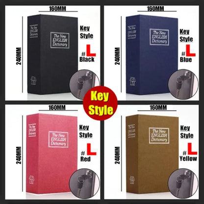 Hidden Book Style Security Safe Box