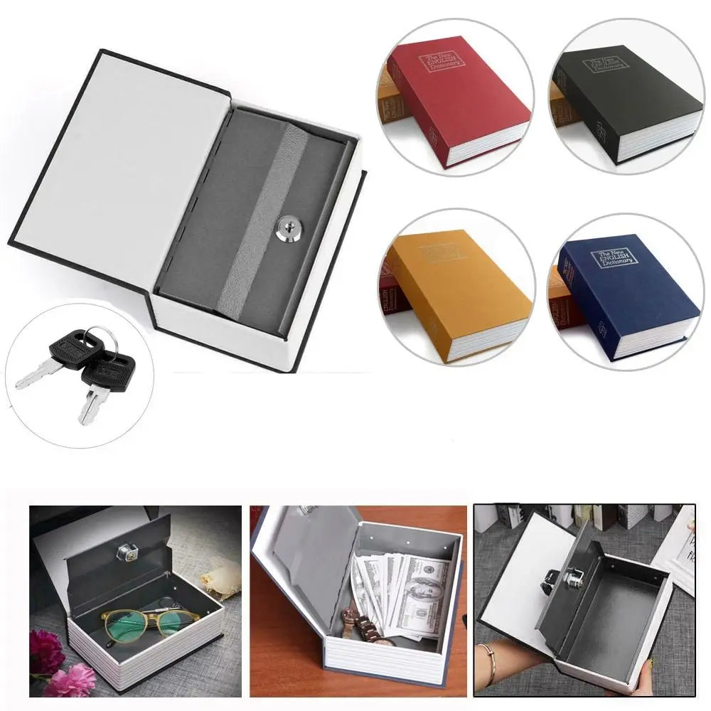 Hidden Book Style Security Safe Box