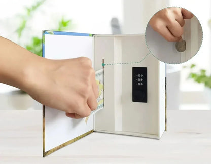 Hidden Book Style Security Safe Box