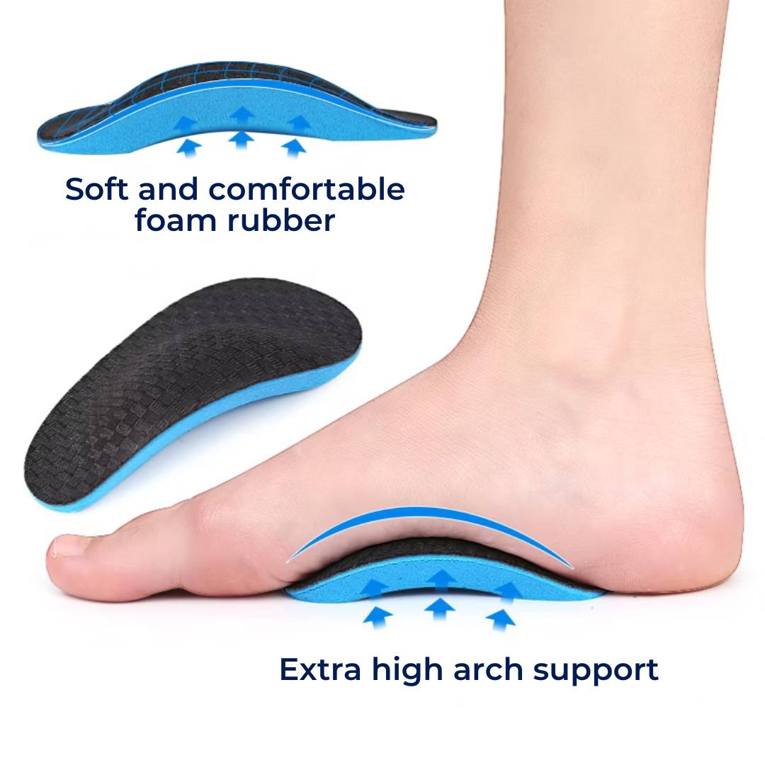 High Arch Support EVA Foam Shoe Insoles for Everyday Comfort