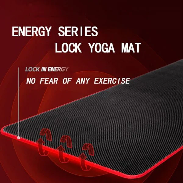 High Density Non Slip Exercise Mat for Yoga and Fitness