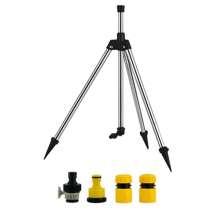 High Pressure 360° Rotating Tripod Garden Sprinkler