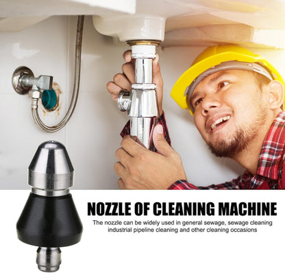 High Pressure Drain Cleaning Nozzle Stainless Steel Sewer Jet Sprayer