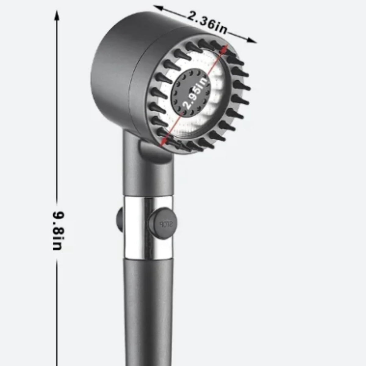 High Pressure Filter Shower Head with Water Saving Spray