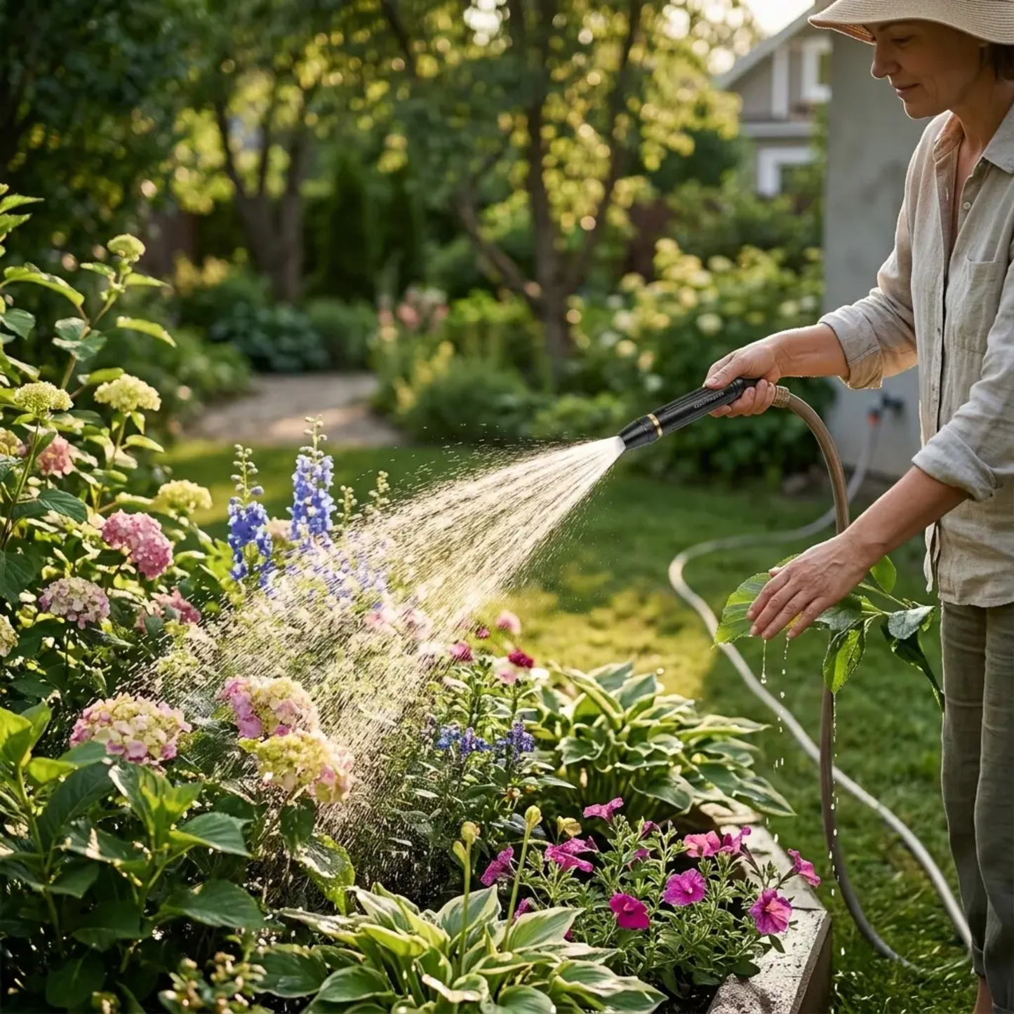 High Pressure Garden Hose Spray Nozzle