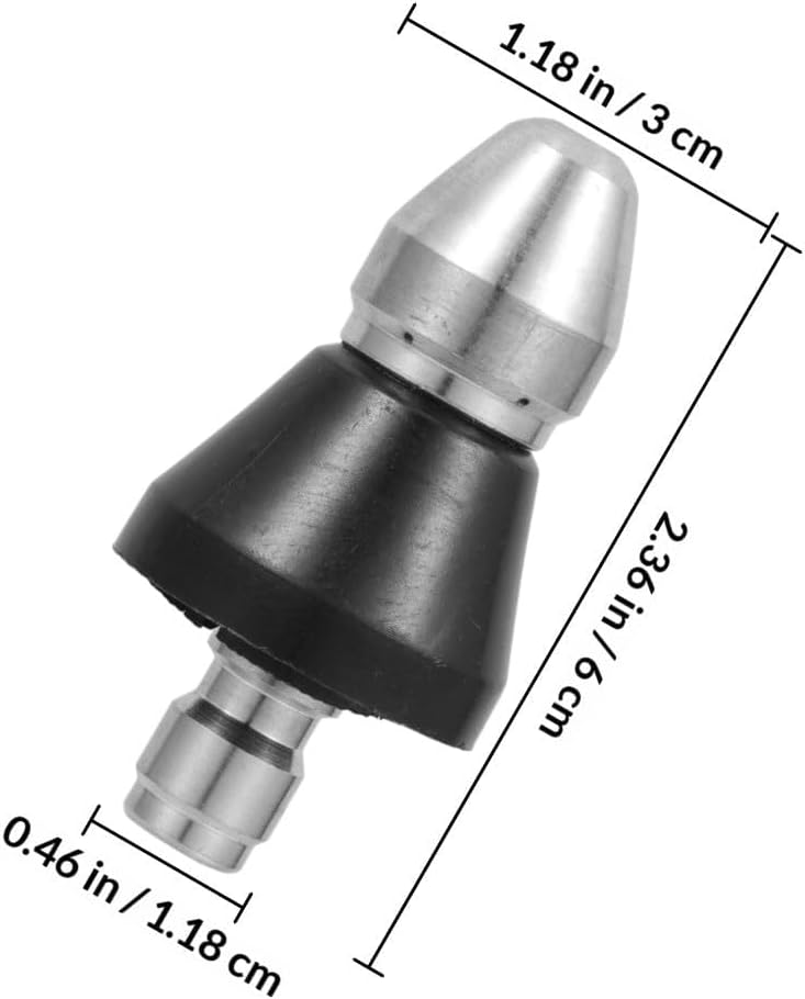 High Pressure Pipe Cleaning Jet Nozzle for Drain and Sewer Hoses