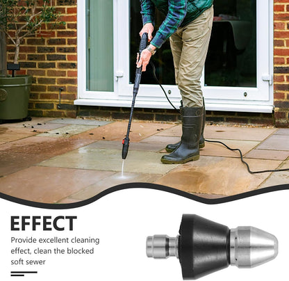 High Pressure Pipe Cleaning Jet Nozzle for Drain and Sewer Hoses