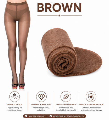High Stretch Women's Sheer Control Top Tights