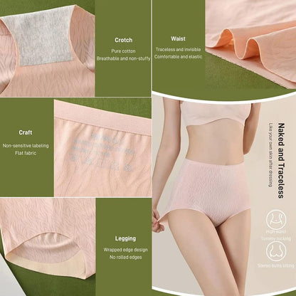 High Waist Butt Lifting Shaping Briefs Seamless 2 Pack