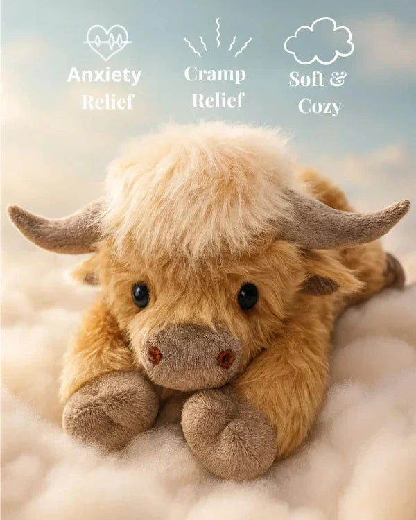 Highland Cow Plush Soft Stuffed Animal Toy