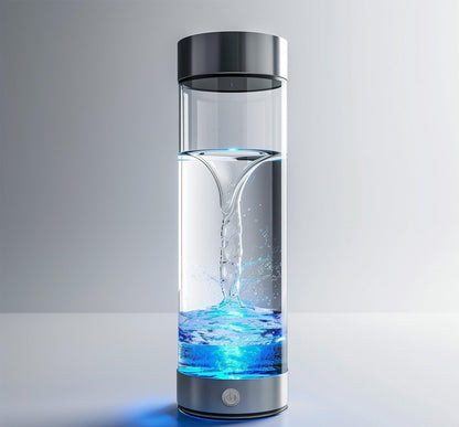 Hydrogen Water Bottle with USB Rechargeable Hydrogen Generator
