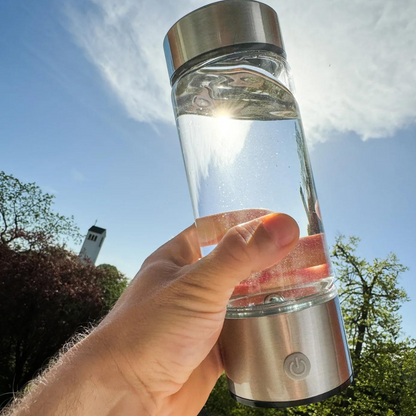 Hydrogen Water Bottle with USB Rechargeable Hydrogen Generator
