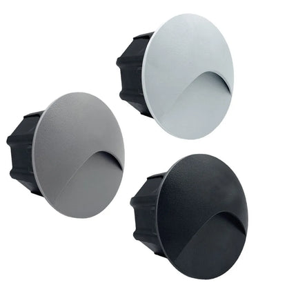 IP65 LED Recessed Outdoor Wall Light 3W Step Stair Lamp