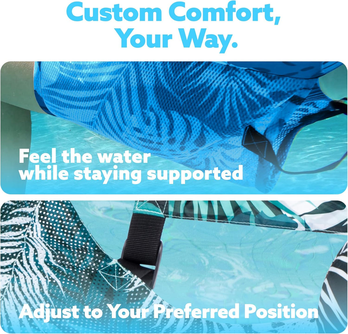 Inflatable Mesh Pool Float Lounge Chair