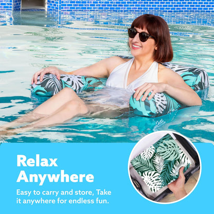 Inflatable Mesh Pool Float Lounge Chair