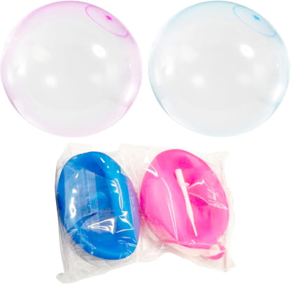 Inflatable Tear Resistant Bubble Ball Reusable Outdoor Play Balloon