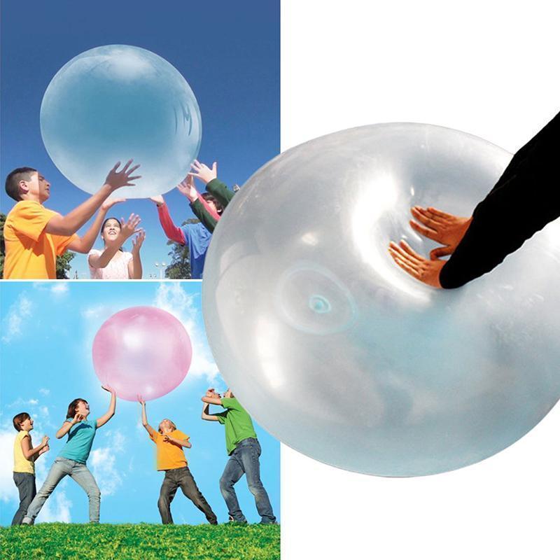 Inflatable Tear Resistant Bubble Ball Reusable Outdoor Play Balloon