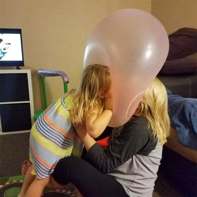 Inflatable Tear Resistant Bubble Ball Reusable Outdoor Play Balloon
