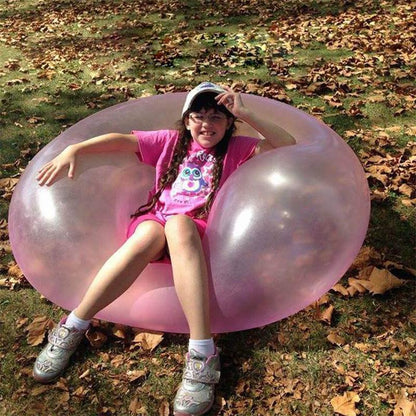 Inflatable Tear Resistant Bubble Ball Reusable Outdoor Play Balloon