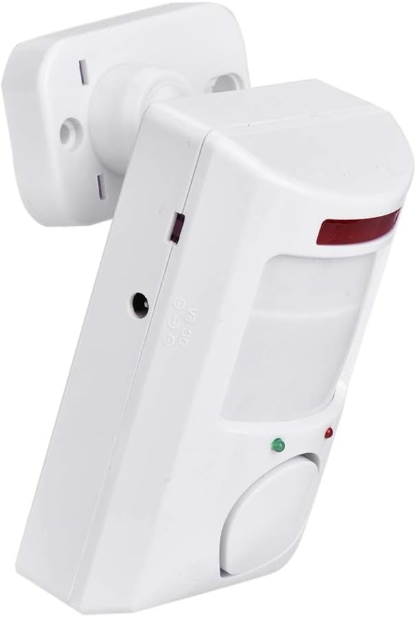 Infrared Motion Sensor Alarm with Two Remote Controls