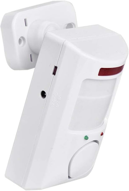 Infrared Motion Sensor Alarm with Two Remote Controls