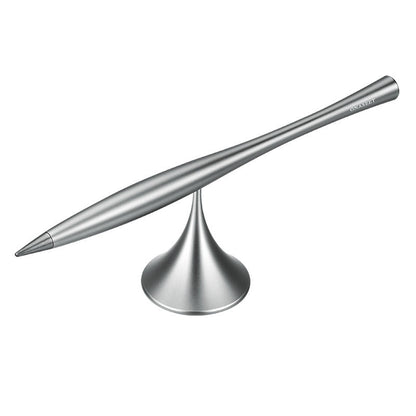 Inkless Metal Pen with Replaceable Tip and Spinning Base