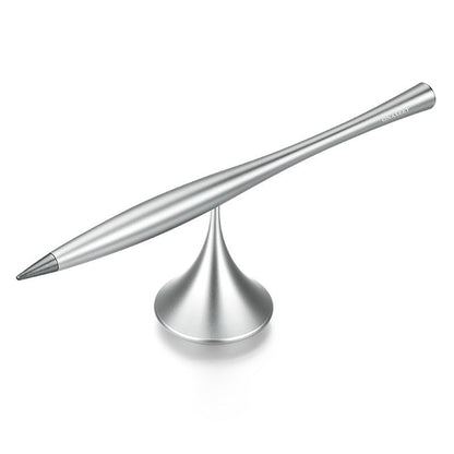 Inkless Metal Pen with Replaceable Tip and Spinning Base