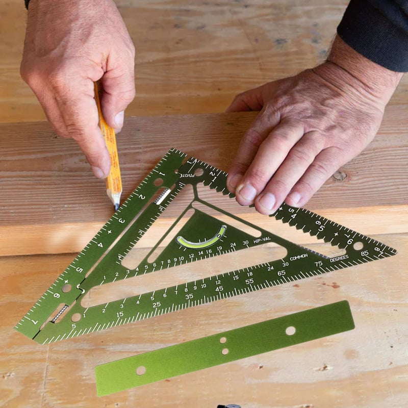 Innovative Rafter Square Measuring Layout Tool