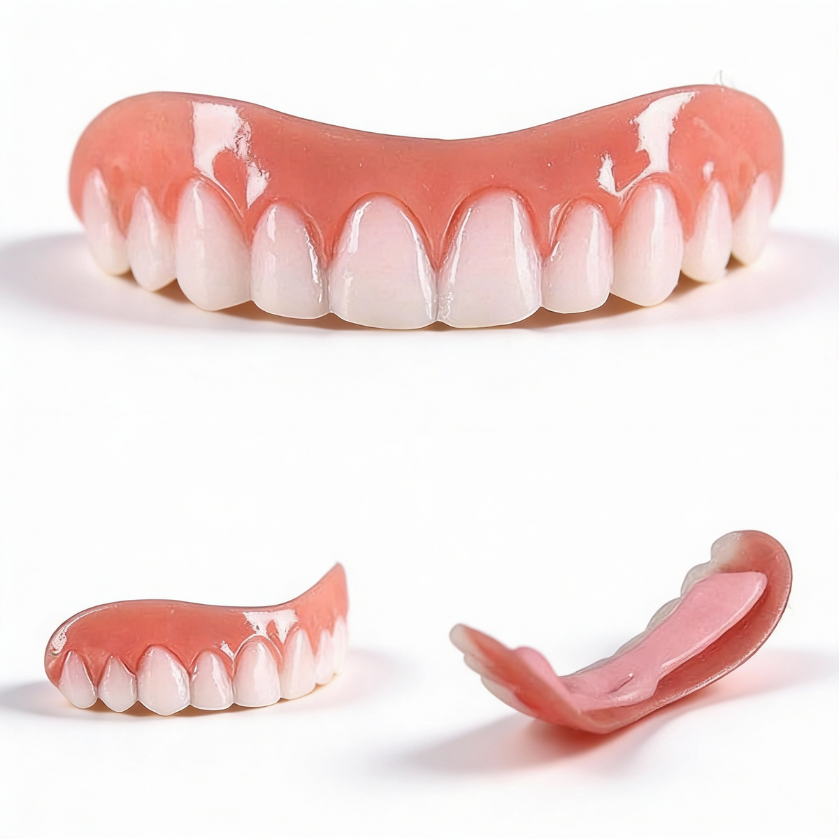 Instant Smile Cosmetic Denture Cover Natural Look