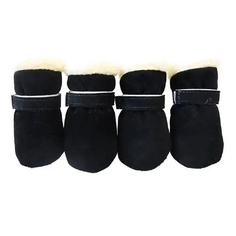 Insulated Waterproof Dog Boots Winter Paw Protection