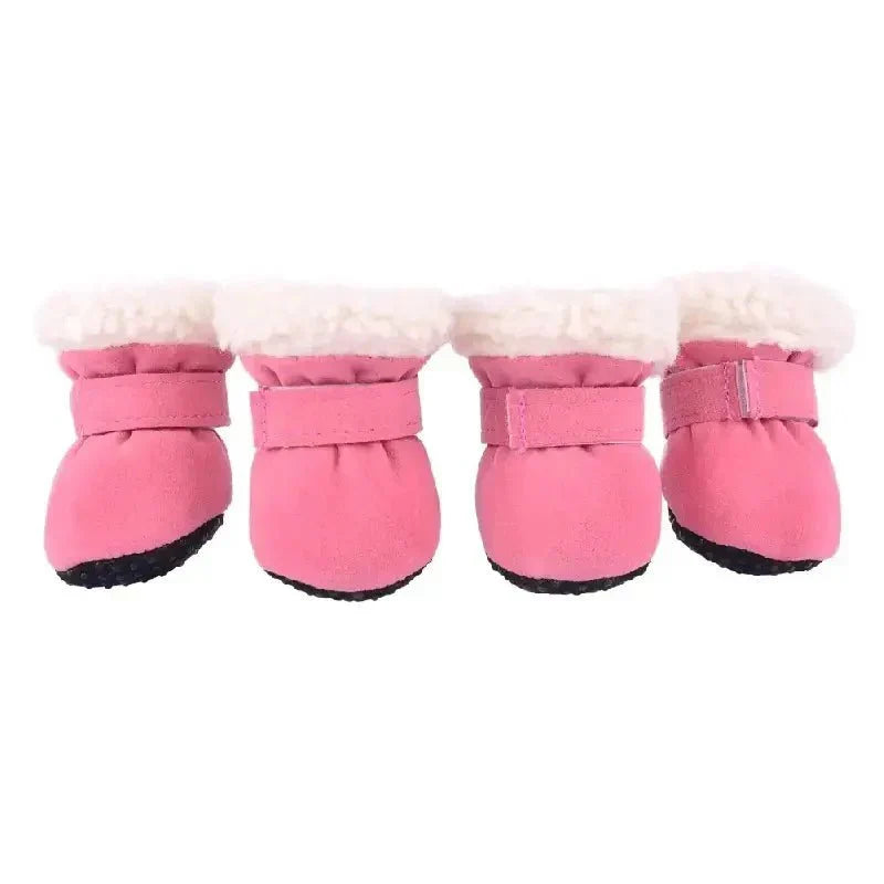 Insulated Waterproof Dog Boots Winter Paw Protection