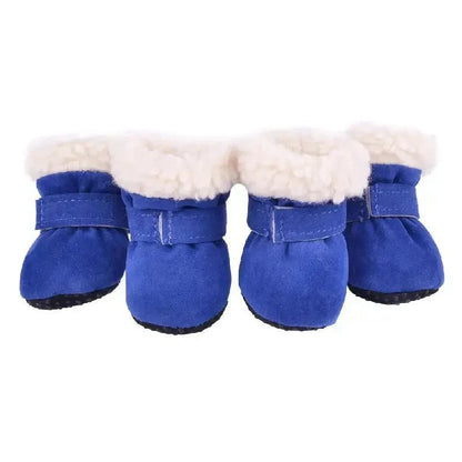 Insulated Waterproof Dog Boots Winter Paw Protection