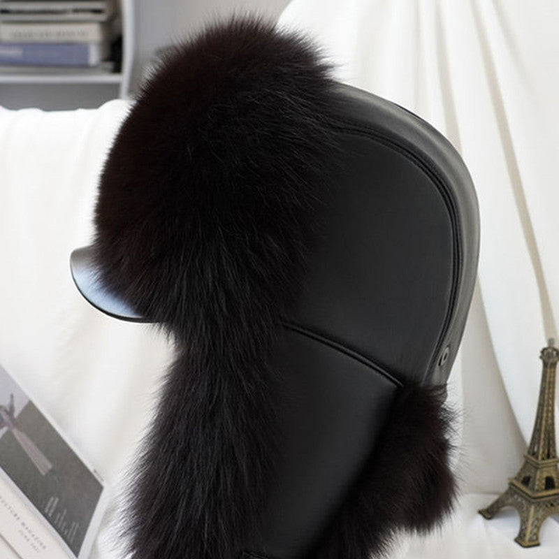 Insulated Winter Beanie Hat for Cold Weather
