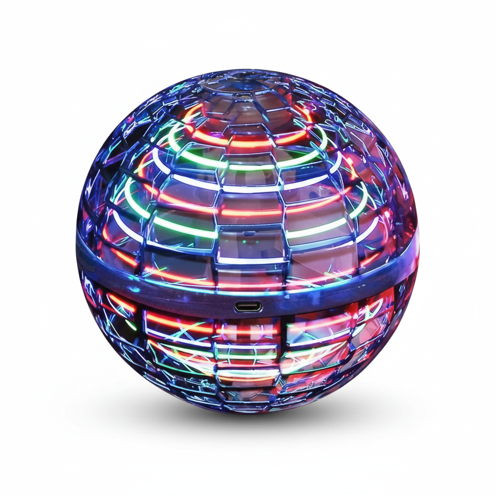 Interactive Flying Spinner Ball Rechargeable Hover Toy