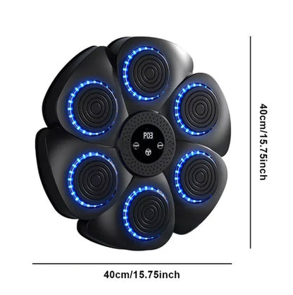 Interactive Music Boxing Pad with Target Zones Rhythm Training Punch Machine