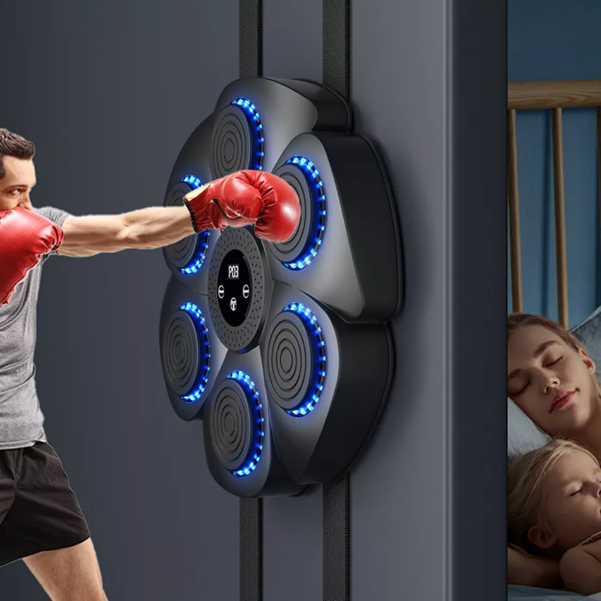 Interactive Music Boxing Pad with Target Zones Rhythm Training Punch Machine