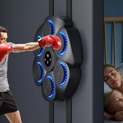 Interactive Music Boxing Pad with Target Zones Rhythm Training Punch Machine