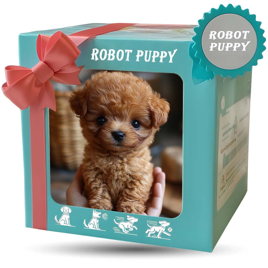 Interactive Robotic Puppy Toy with Realistic Movements
