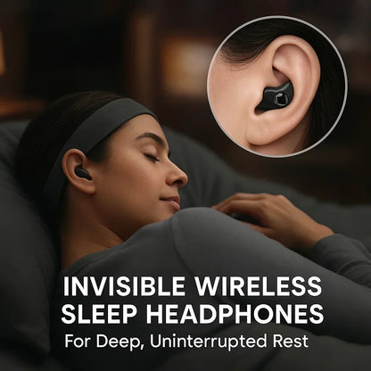 Invisible Bluetooth 5.3 Sleep Earbuds for Side Sleepers