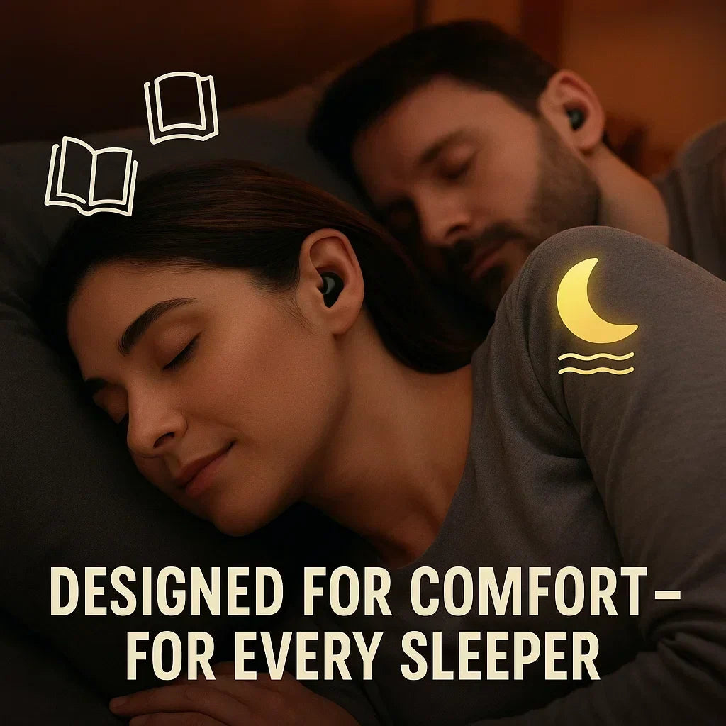 Invisible Bluetooth 5.3 Sleep Earbuds for Side Sleepers