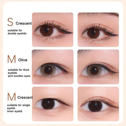 Invisible Double Eyelid Stickers Water Activated Eyelid Tape