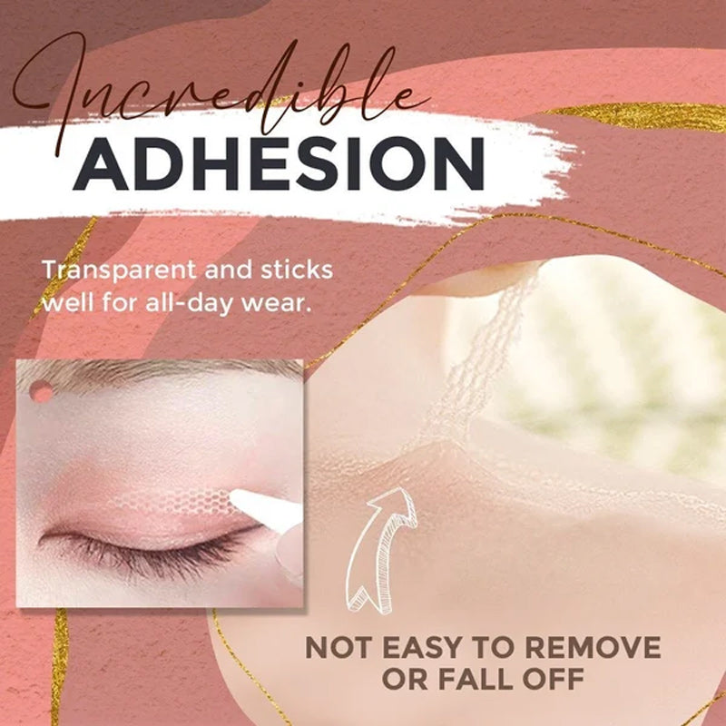 Invisible Double Eyelid Stickers Water Activated Eyelid Tape