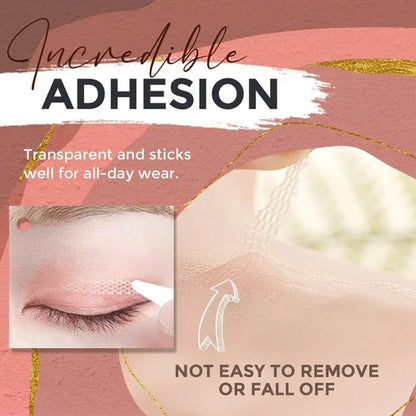 Invisible Double Eyelid Stickers Water Activated Eyelid Tape