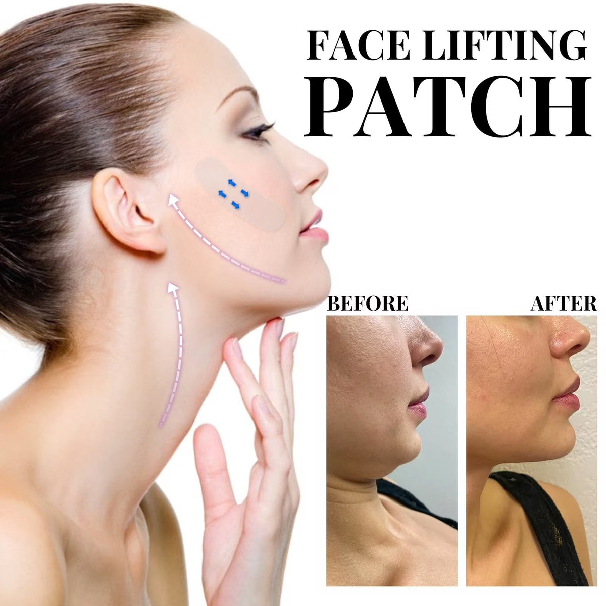 Invisible Face Lift Tape for Makeup and Contouring