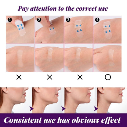 Invisible Face Lift Tape for Makeup and Contouring