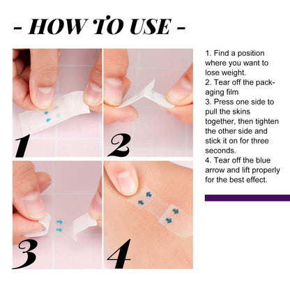 Invisible Face Lift Tape for Makeup and Contouring
