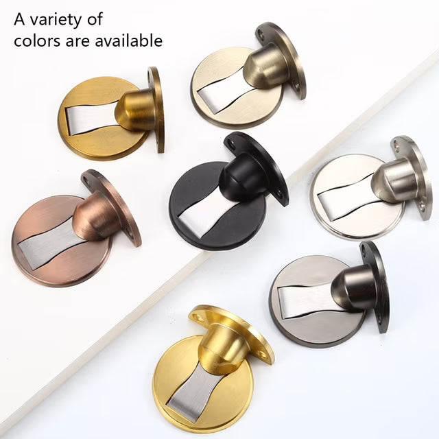 Invisible Magnetic Door Stop Stainless Steel Floor Door Holder