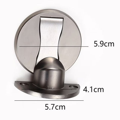 Invisible Magnetic Door Stop Stainless Steel Floor Door Holder