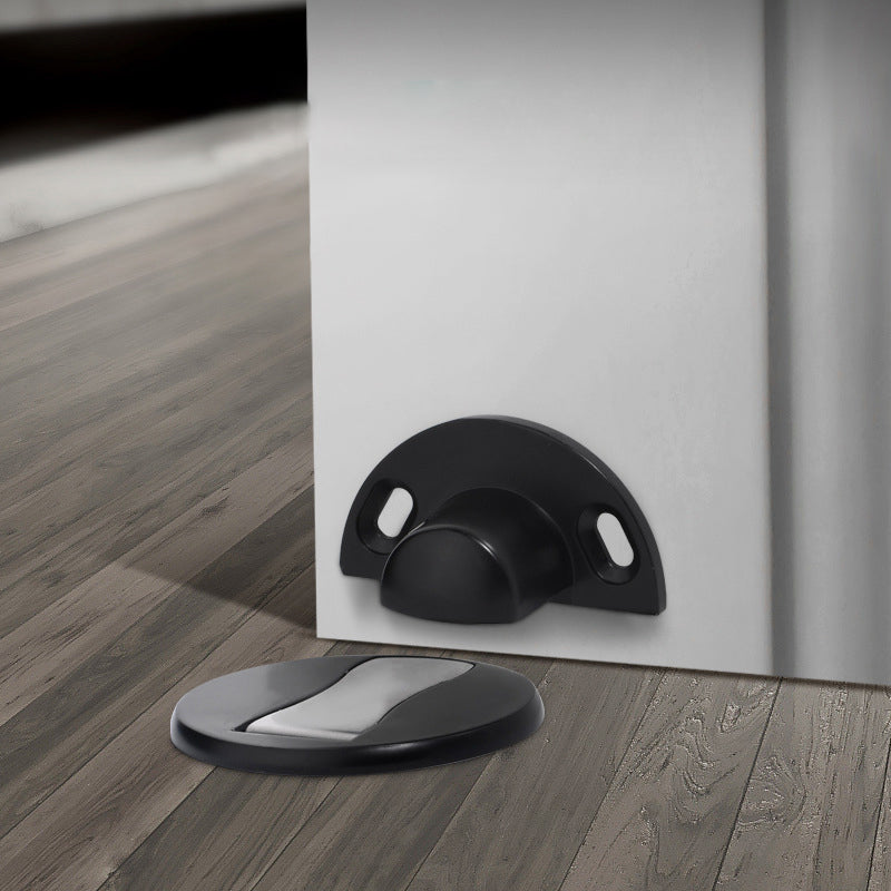 Invisible Magnetic Door Stop Stainless Steel Floor Door Holder